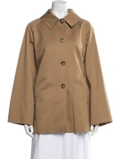 Pre-owned Sézane Coat In Brown