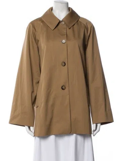 Pre-owned Sézane Coat In Brown