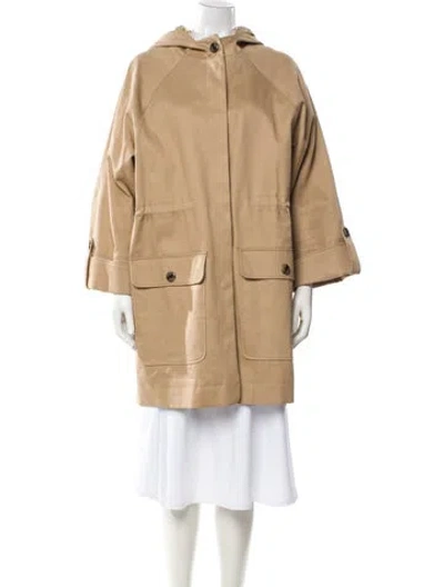 Pre-owned Sézane Coat In Neutral