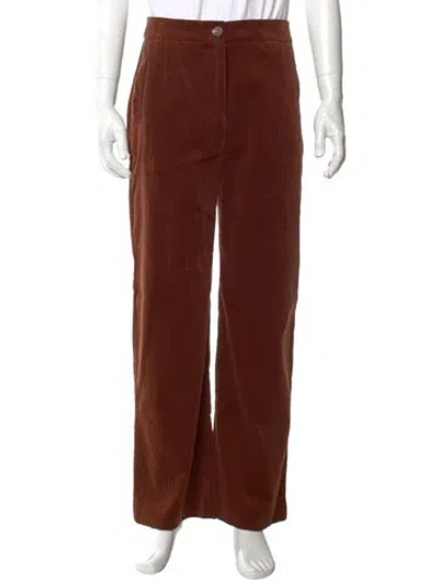 Pre-owned Sézane Corduroy Pants In Brown