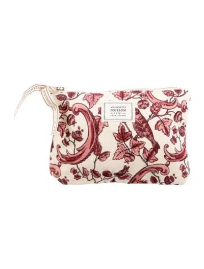 Pre-owned Sézane Cosmetic Bag In Neutral