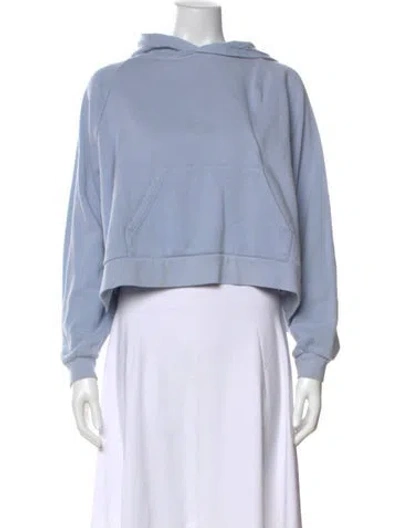 Pre-owned Sézane Crew Neck Long Sleeve Hoodie In Multi