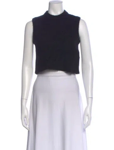 Pre-owned Sézane Crew Neck Sweater In Blue