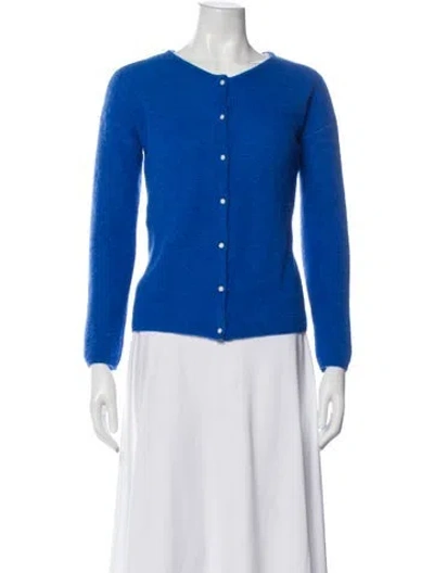 Pre-owned Sézane Crew Neck Sweater In Blue