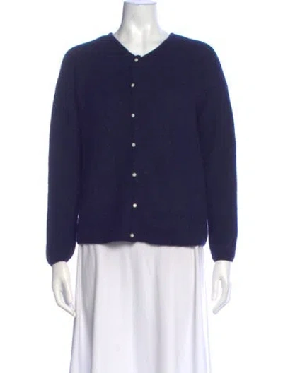 Pre-owned Sézane Crew Neck Sweater In Blue