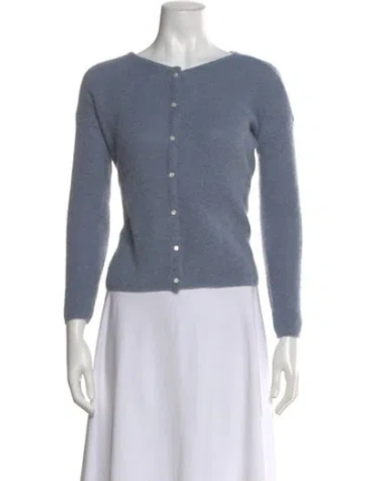 Pre-owned Sézane Crew Neck Sweater In Blue