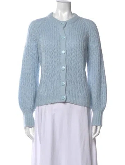 Pre-owned Sézane Crew Neck Sweater In Blue