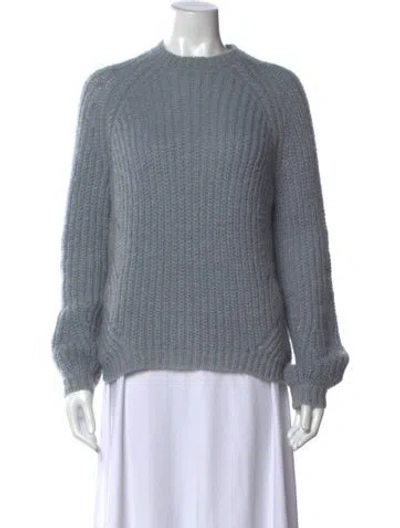Pre-owned Sézane Crew Neck Sweater In Blue