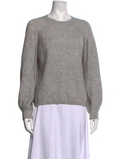 Pre-owned Sézane Crew Neck Sweater In Grey