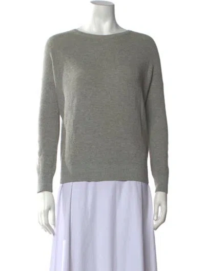 Pre-owned Sézane Crew Neck Sweater In Grey