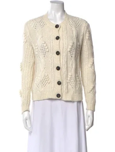 Pre-owned Sézane Crew Neck Sweater In Neutral