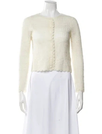 Pre-owned Sézane Crew Neck Sweater In Neutral