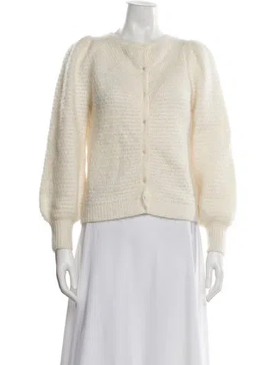 Pre-owned Sézane Crew Neck Sweater In Neutral