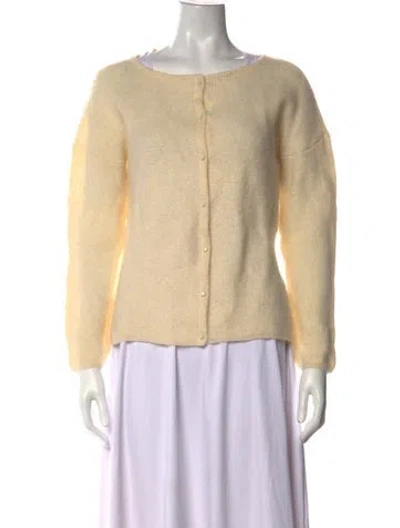 Pre-owned Sézane Crew Neck Sweater In Neutral