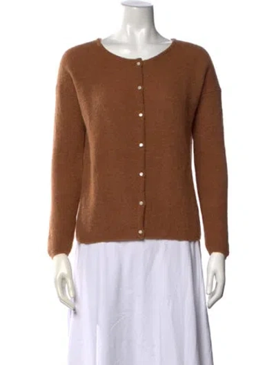 Pre-owned Sézane Crew Neck Sweater In Neutral