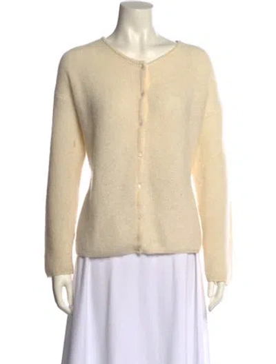 Pre-owned Sézane Crew Neck Sweater In Neutral