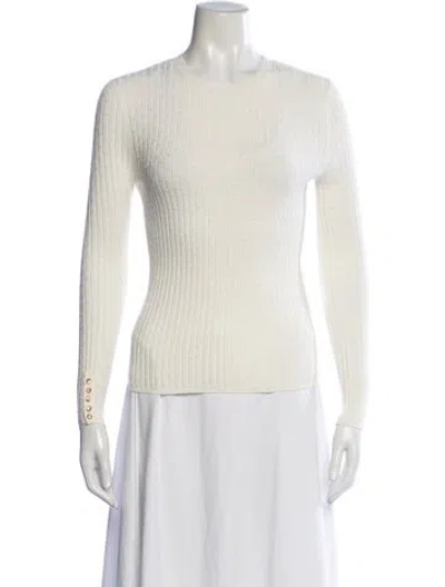 Pre-owned Sézane Crew Neck Sweater In Neutrals