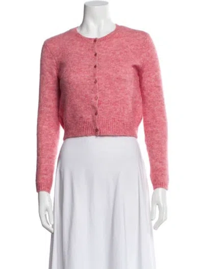 Pre-owned Sézane Crew Neck Sweater In Pink