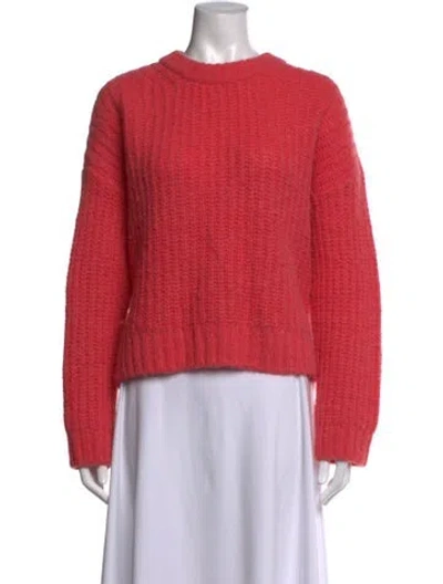 Pre-owned Sézane Crew Neck Sweater In Pink