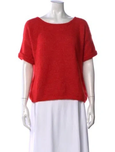 Pre-owned Sézane Crew Neck Sweater In Pink