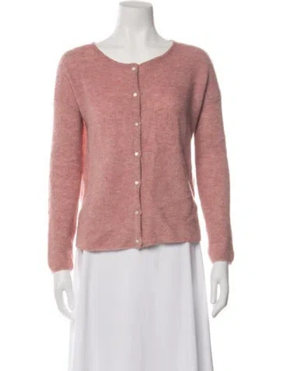 Pre-owned Sézane Crew Neck Sweater In Pink