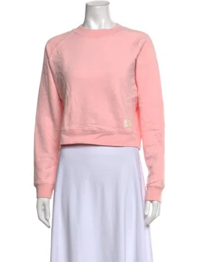 Pre-owned Sézane Crew Neck Sweater In Pink