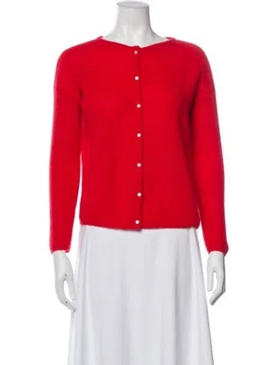 Pre-owned Sézane Crew Neck Sweater In Red