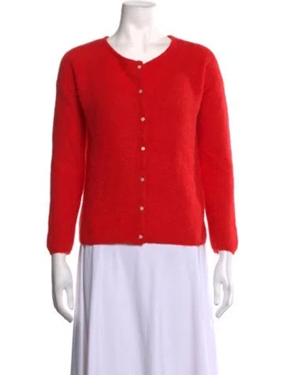 Pre-owned Sézane Crew Neck Sweater In Red