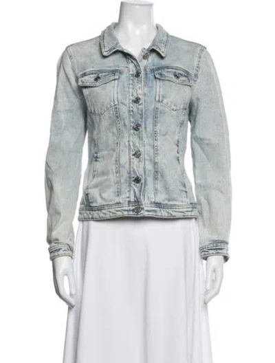 Pre-owned Sézane Denim Jacket In Blue