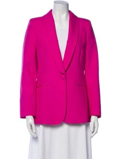 Pre-owned Sézane Editions Virgin Wool Blazer W/ Tags In Pink