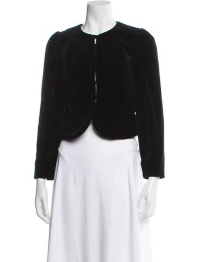 Pre-owned Sézane Evening Jacket In Black