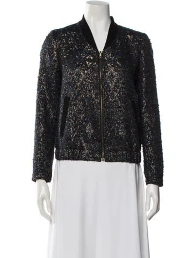 Pre-owned Sézane Evening Jacket In Black