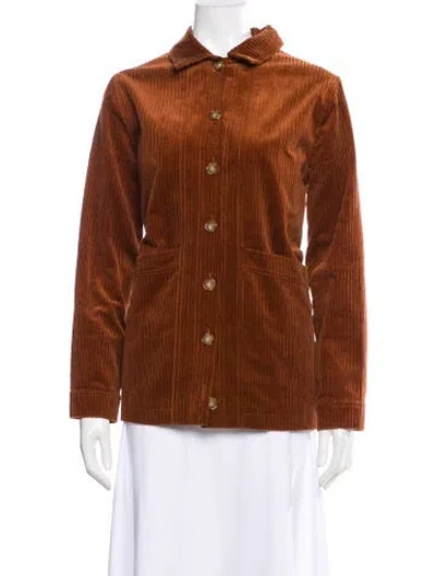 Pre-owned Sézane Evening Jacket In Brown