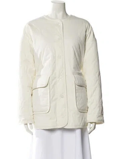 Pre-owned Sézane Evening Jacket In Neutral