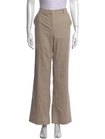 Pre-owned Sézane Flared Pants In Neutrals