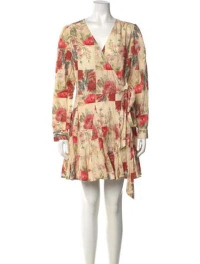 Pre-owned Sézane Floral Print Mini Dress