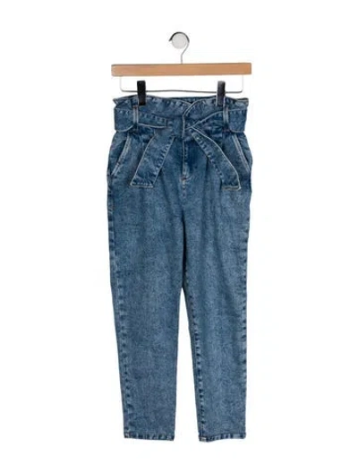 Pre-owned Sézane High-rise Skinny Leg Jeans In Blue