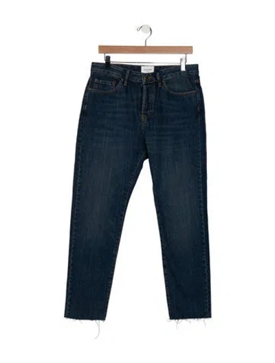 Pre-owned Sézane High-rise Straight Leg Jeans W/ Tags In Blue