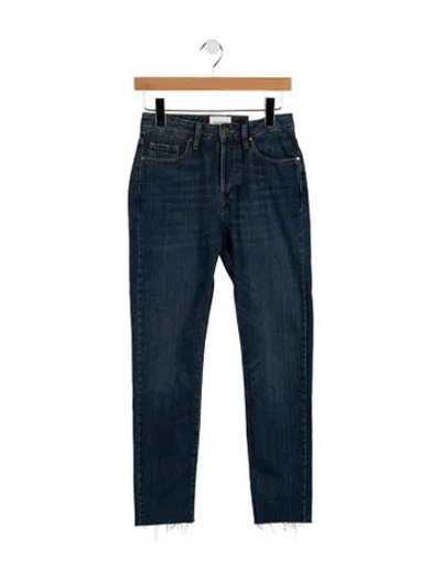 Pre-owned Sézane High-rise Straight Leg Jeans W/ Tags In Blue
