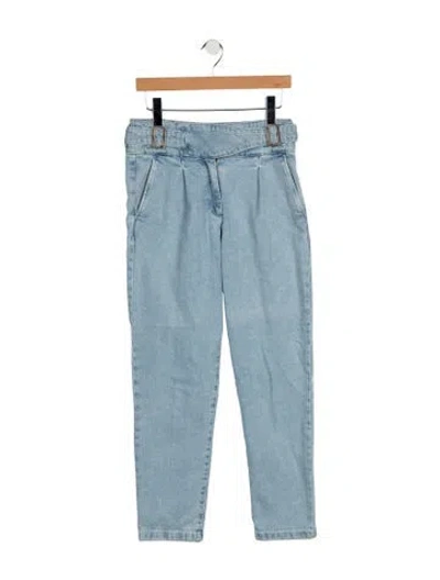 Pre-owned Sézane High-rise Straight Leg Jeans W/ Tags In Blue