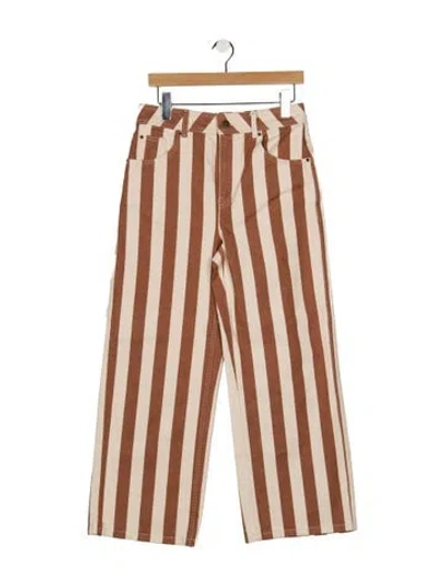 Pre-owned Sézane High-rise Straight Leg Jeans W/ Tags In Multi