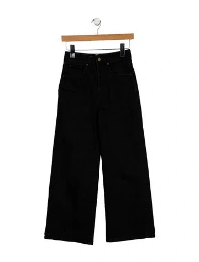 Pre-owned Sézane High-rise Wide Leg Jeans In Blue