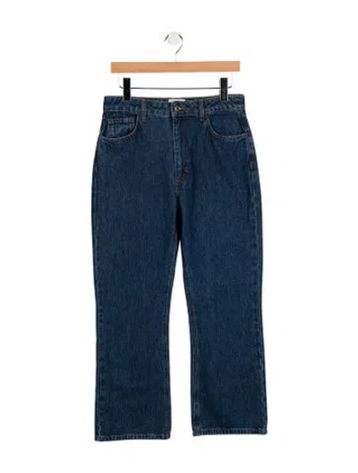 Pre-owned Sézane High-rise Wide Leg Jeans W/ Tags In Blue