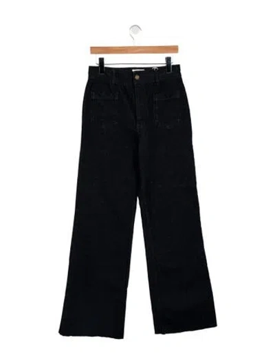 Pre-owned Sézane High-rise Wide Leg Jeans W/ Tags In Blue
