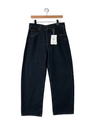Pre-owned Sézane High-rise Wide Leg Jeans W/ Tags In Blue
