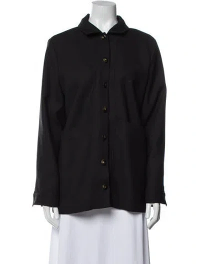 Pre-owned Sézane Jacket In Black