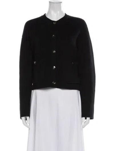 Pre-owned Sézane Jacket In Black