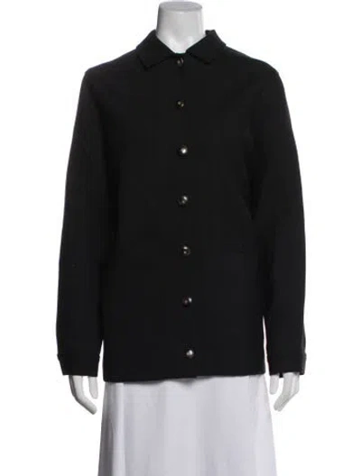 Pre-owned Sézane Jacket In Black