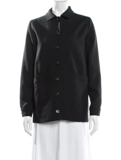 Pre-owned Sézane Jacket In Gray