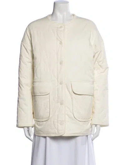 Pre-owned Sézane Jacket In Neutral